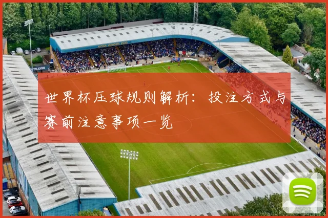 世界杯压球规则解析:投注方式与赛前注意事项一览